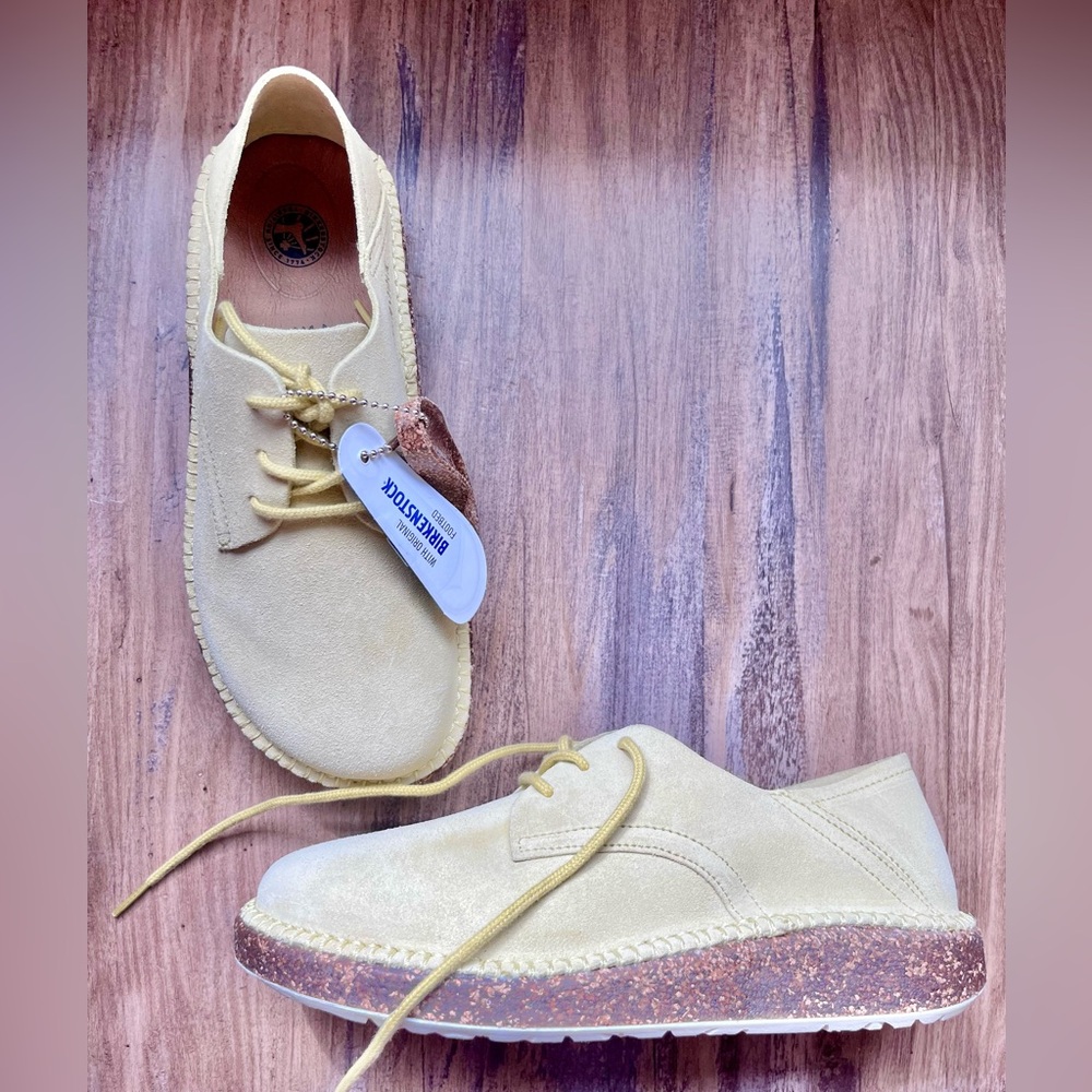 Birkenstock Gary Suede Derby .New! Size 5-5.5 - Picture 5 of 7